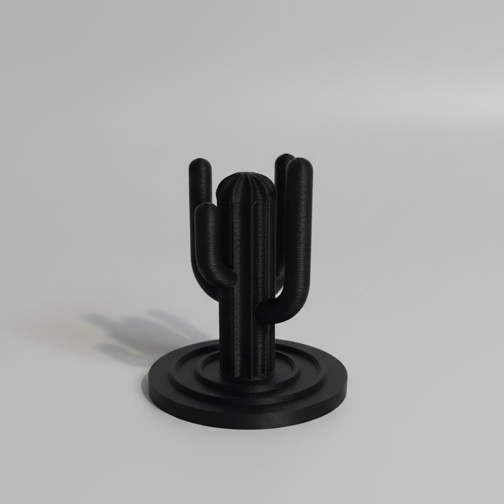 CactusRingHolderBlack